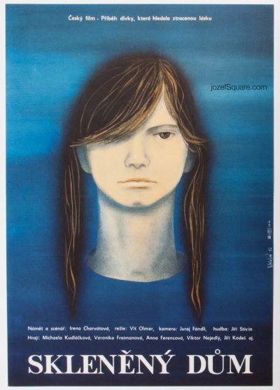 Movie Poster, The Glass House, Olga Polackova Vyletalova