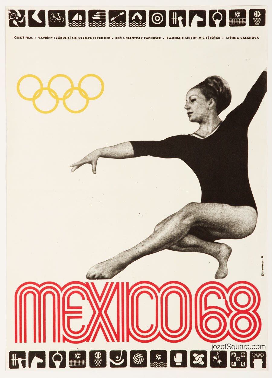 Movie Poster, Mexico 68, Otto Matanelli