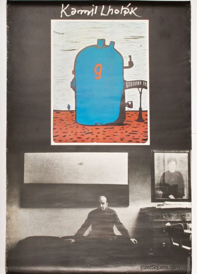 Exhibition Poster, Kamil Lhotak, Pavel Jasansky