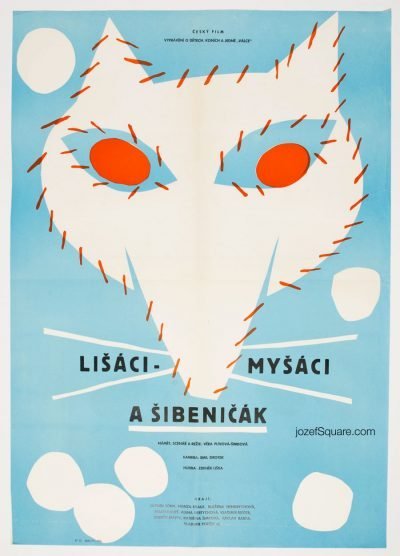 Movie Poster, Lisaci Mysaci a Sibnicak, Unknown Artist