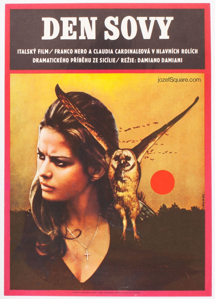 Movie Poster, Claudia Cardinale, Day of the Owl