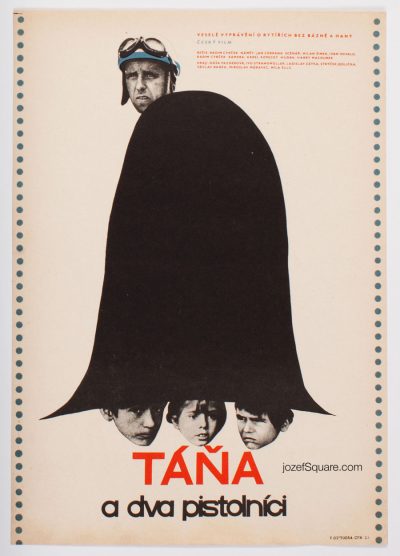 Movie Poster, Tana and Two Gunmen, Vaclav Blaha