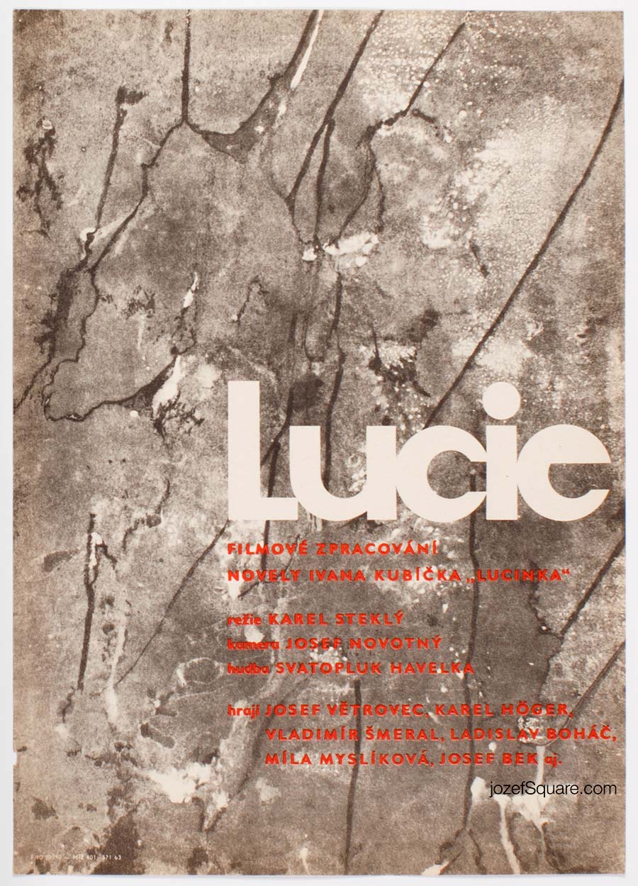 Movie Poster, Lucie, Jan Kubicek