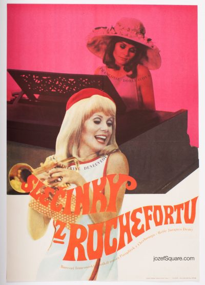 Movie Poster, Young Girls of Rochefort, Catherine Deneuve