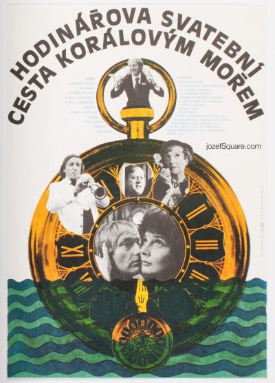 Movie Poster, Watchmaker's Wedding Trip to Coral Sea, Jan Tomanek