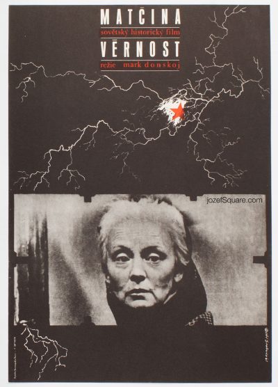 Movie Poster, Mother's Devotion, Jiri Svoboda