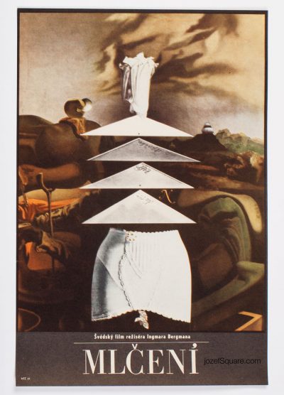 Movie Poster, Ingmar Bergman, The Silence, Josef Vyletal