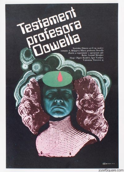 Movie Poster, Testament of Professor Dowell, Karel Teissig