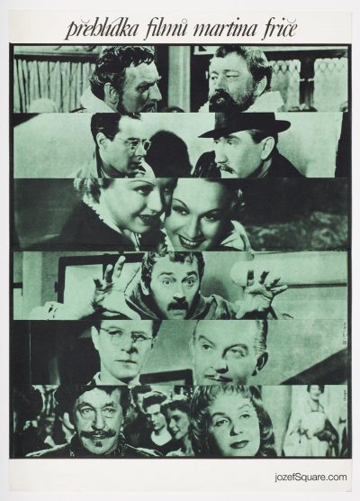 Movie Poster, Martin Frič's Films Screening, Milan Grygar