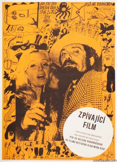 Movie Poster, Singing Film 2, Petr Sis