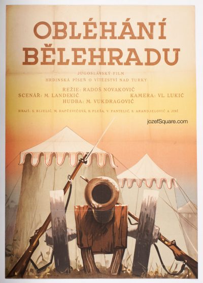Movie Poster, Battle of Belgrad, Unknown Artist