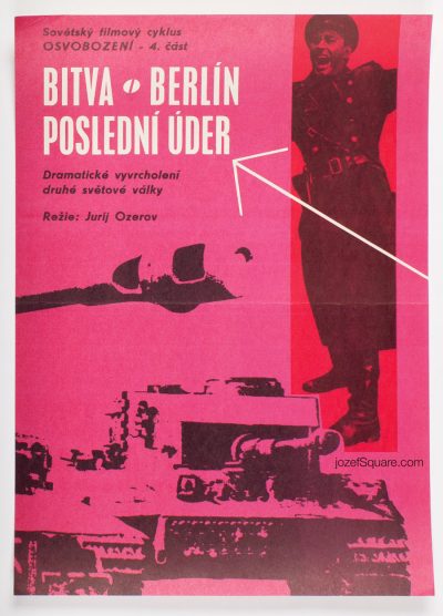 Minimalist Movie Poster, Battle of Berlin, Unknown Artist