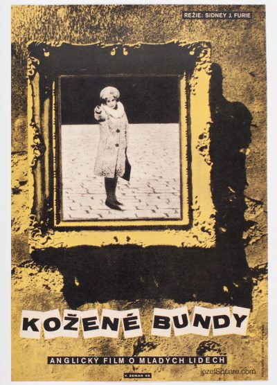 Movie Poster, The Leather Boys, Vaclav Zeman