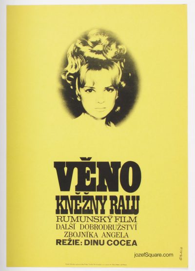 Movie Poster, Dowry of Lady Ralu, Zdenek Vlach