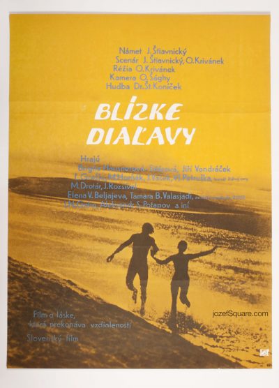 Minimalist Movie Poster, Close Distance, Anna Bilakova