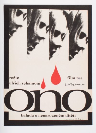 Movie Poster, It, Ulrich Schamoni, Jiri Stach, 60s Cinema Art