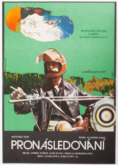Abstract Movie Poster - Detective, Karel Zavadil