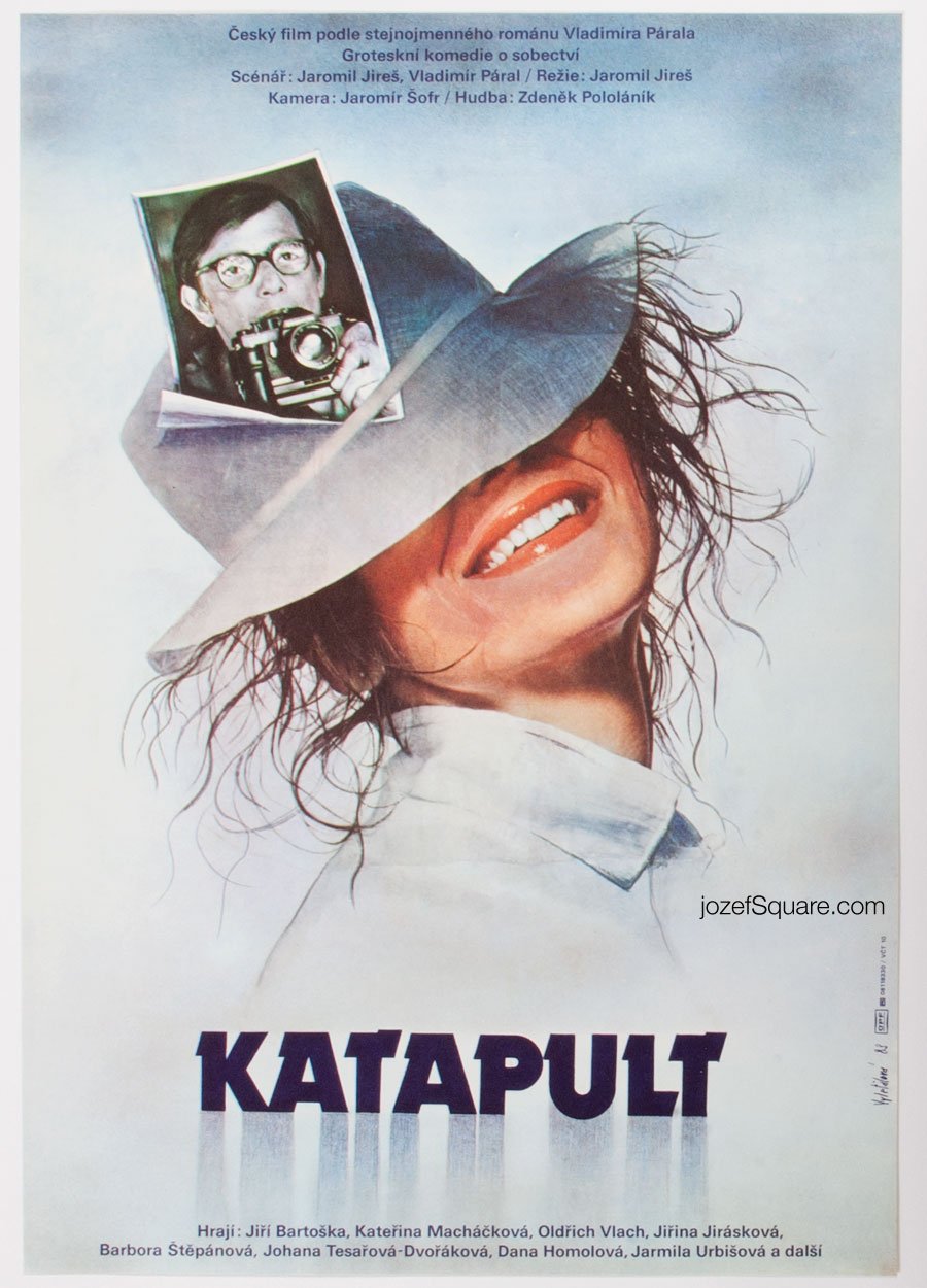 Movie Poster, Catapult, Olga Polackova Vyletalova