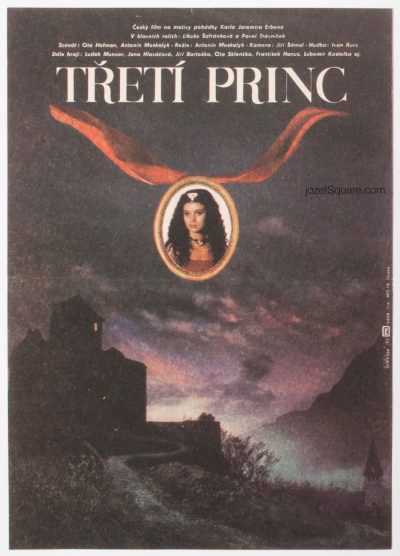 Kids Movie Poster, Third Prince, Zdenek Vlach