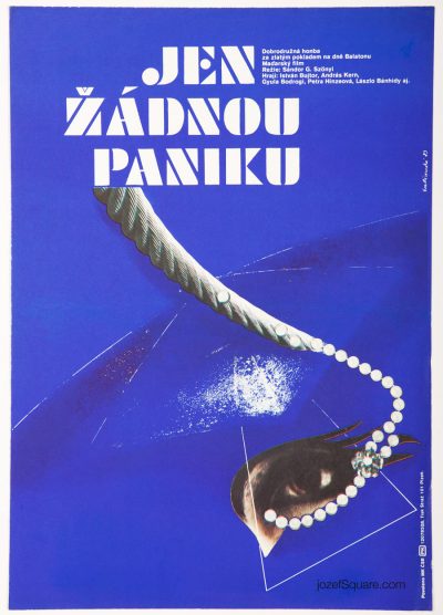 Movie Poster, Dont Panic, Please, Eva Hermanska