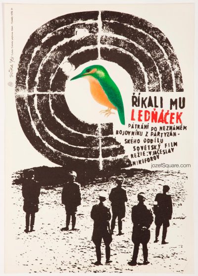 Movie Poster, Kingfisher, Jaroslav Sura