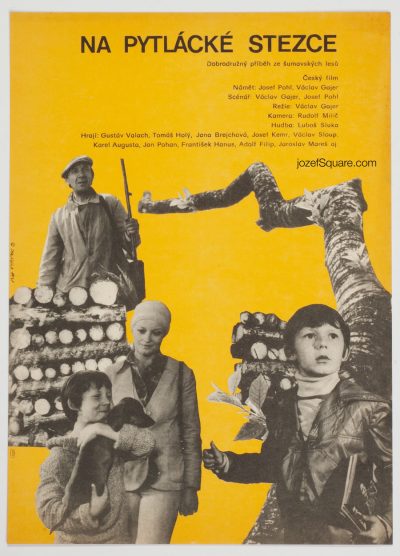 Movie Poster, On the Porcher’s Path, Petr Chalabala