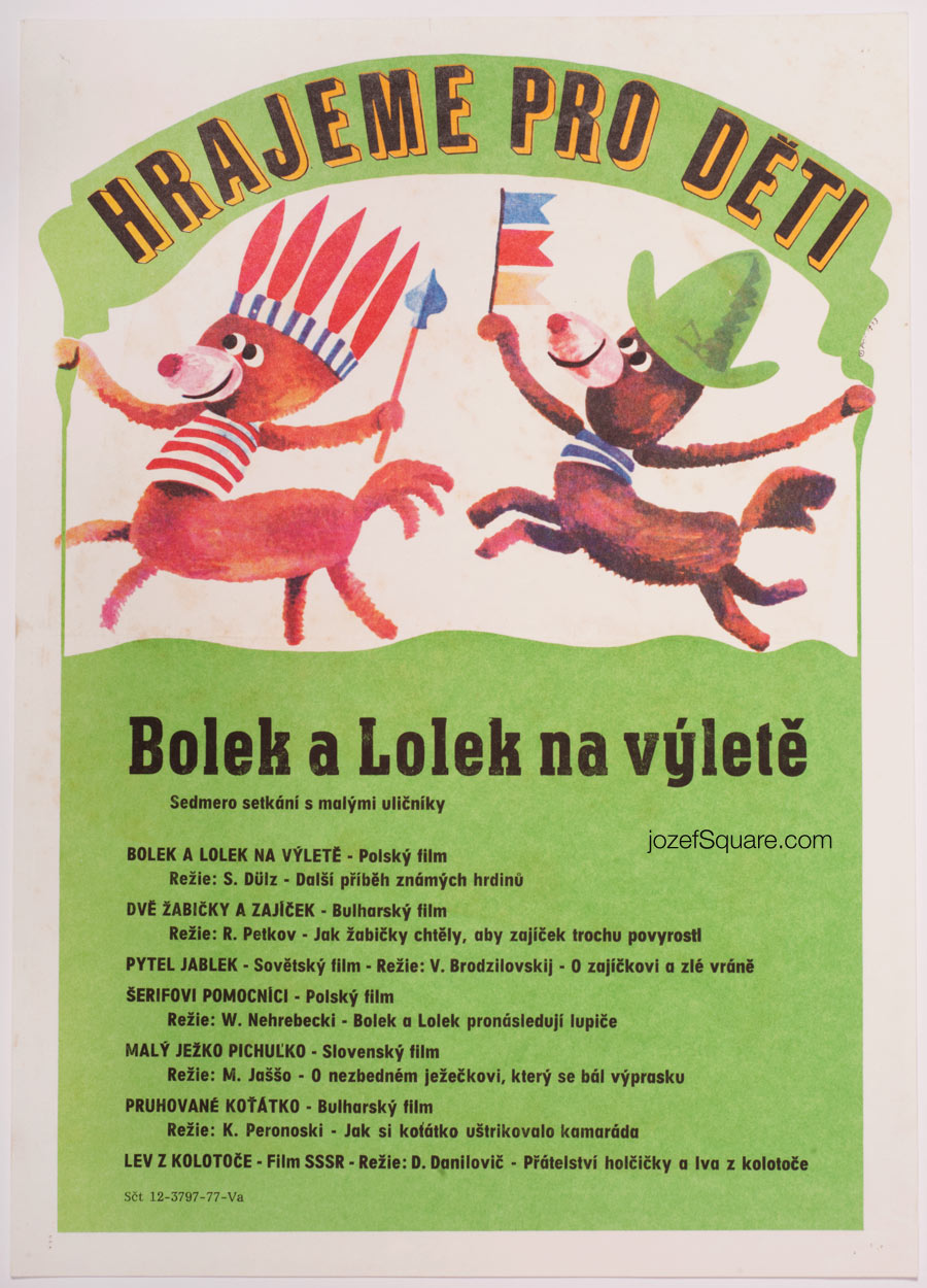 Movie Poster, Lolek and Bolek on Trip, Petr Pos