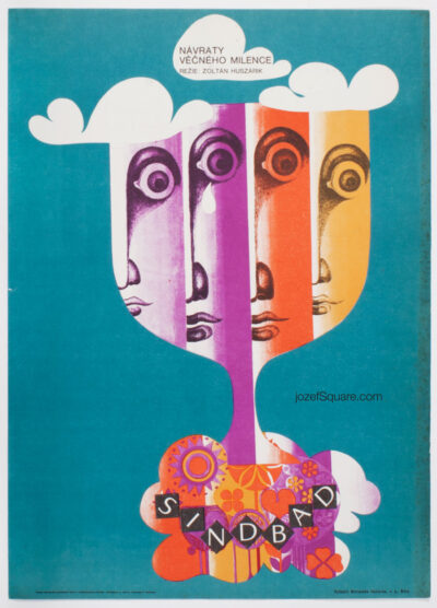 Movie Poster - Sindbad, Rudolf Altrichter, 70s Cinema Art