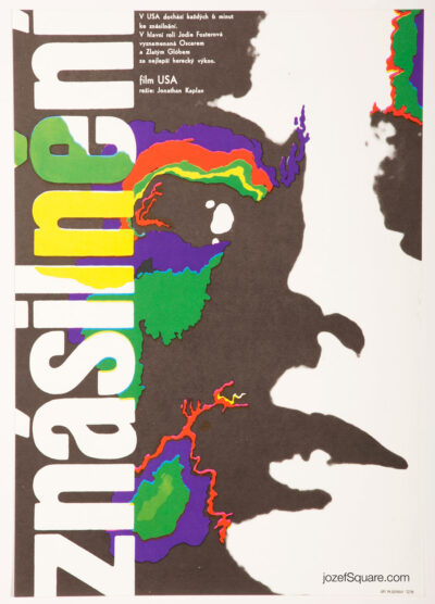 Abstract Movie Poster , Accused, Unknown Artist