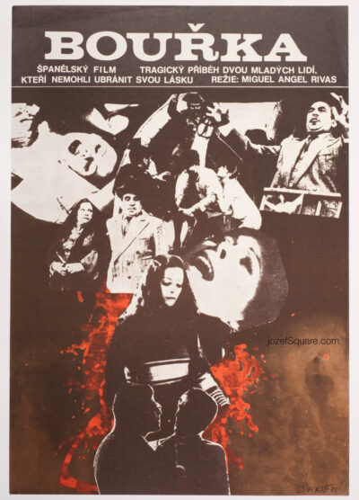 Movie Poster, Storm, Fedor Kis, 80s Cinema Art