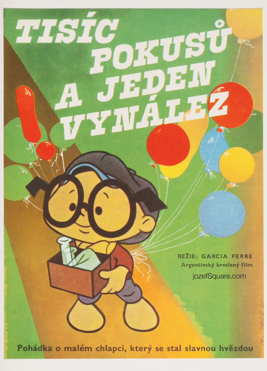 Children's Movie Poster, Anteojito and Antifaz, Vratislav Sevcik