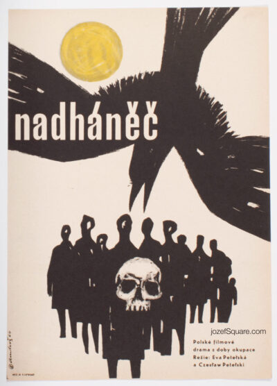 Movie Poster, Manhunter, Jan Ambroz, 60s Cinema Art