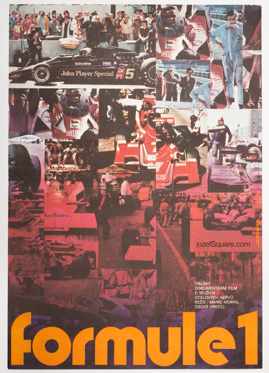 Movie Poster, Speed Fever, Jan Tomanek