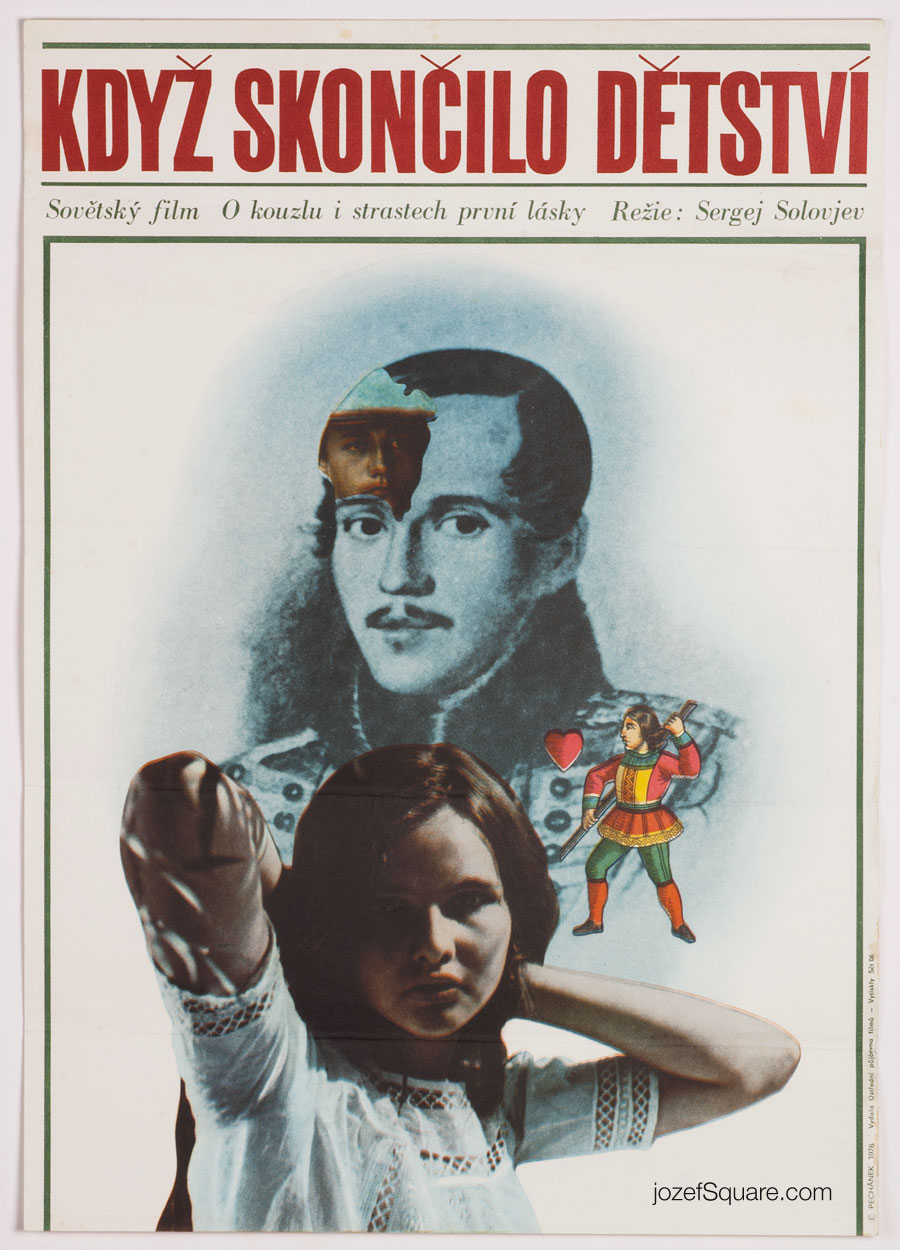 Movie Poster, One Hundred Days After Childhood, Miroslav Pechanek