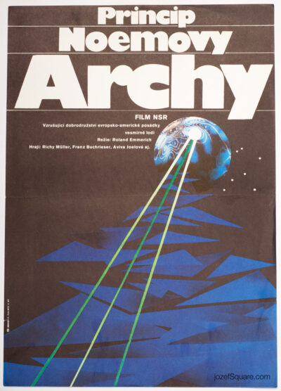 Sci-fi Movie Poster, Noah's Ark Principle, Jan Weber