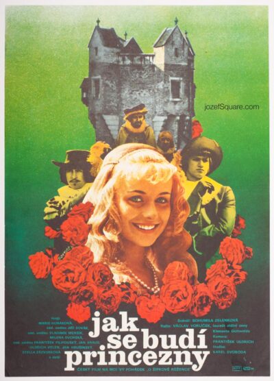 Movie Poster, How to Wake up Princesses, Alexej Jaros, 70s Cinema Art