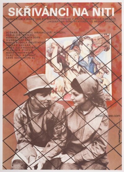 Movie Poster, Larks on a String, Jiri Hrabal