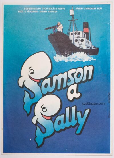 Children's Movie Poster, Samson and Sally, Alexej Jaros