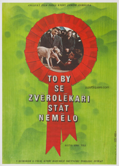 Movie Poster, It Shouldn't Happen to a Vet, Kadrnozka, 70s Cinema Art