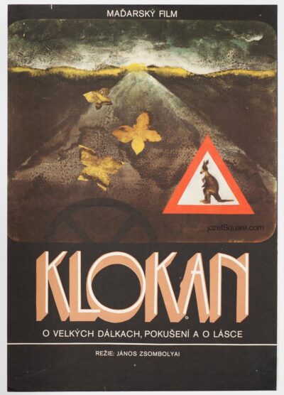 Movie Poster, The Kangaroo, Fedor Kis, 70s Cinema Art