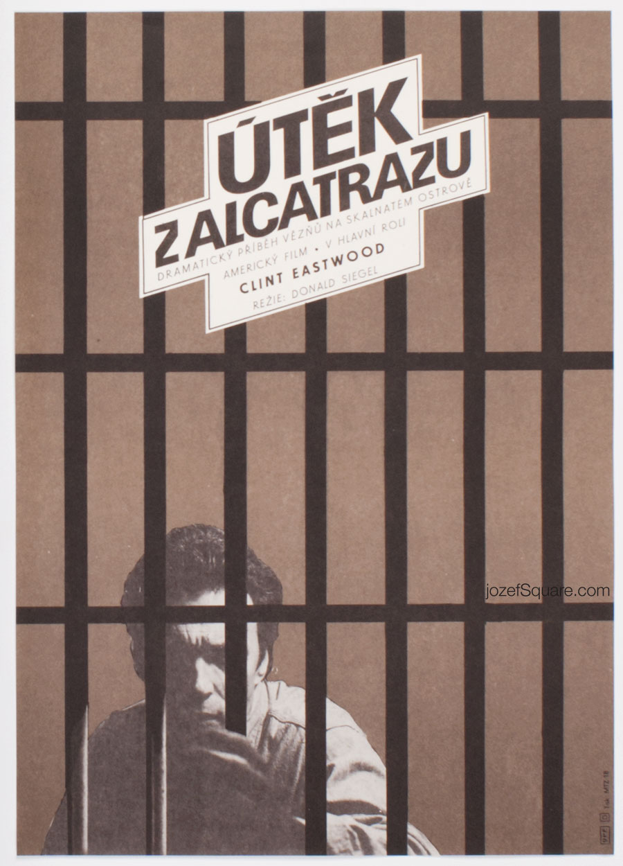 Movie Poster, Escape from Alcatraz, Alexej Jaros