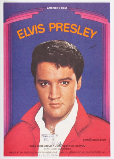 Movie Poster, Elvis Presley, Igor Sevcik, 80s Cinema Art