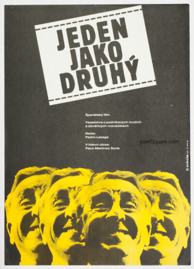 Movie Poster, Vaya par de Gemelos, Jiri Susanka, 80s Cinema Art