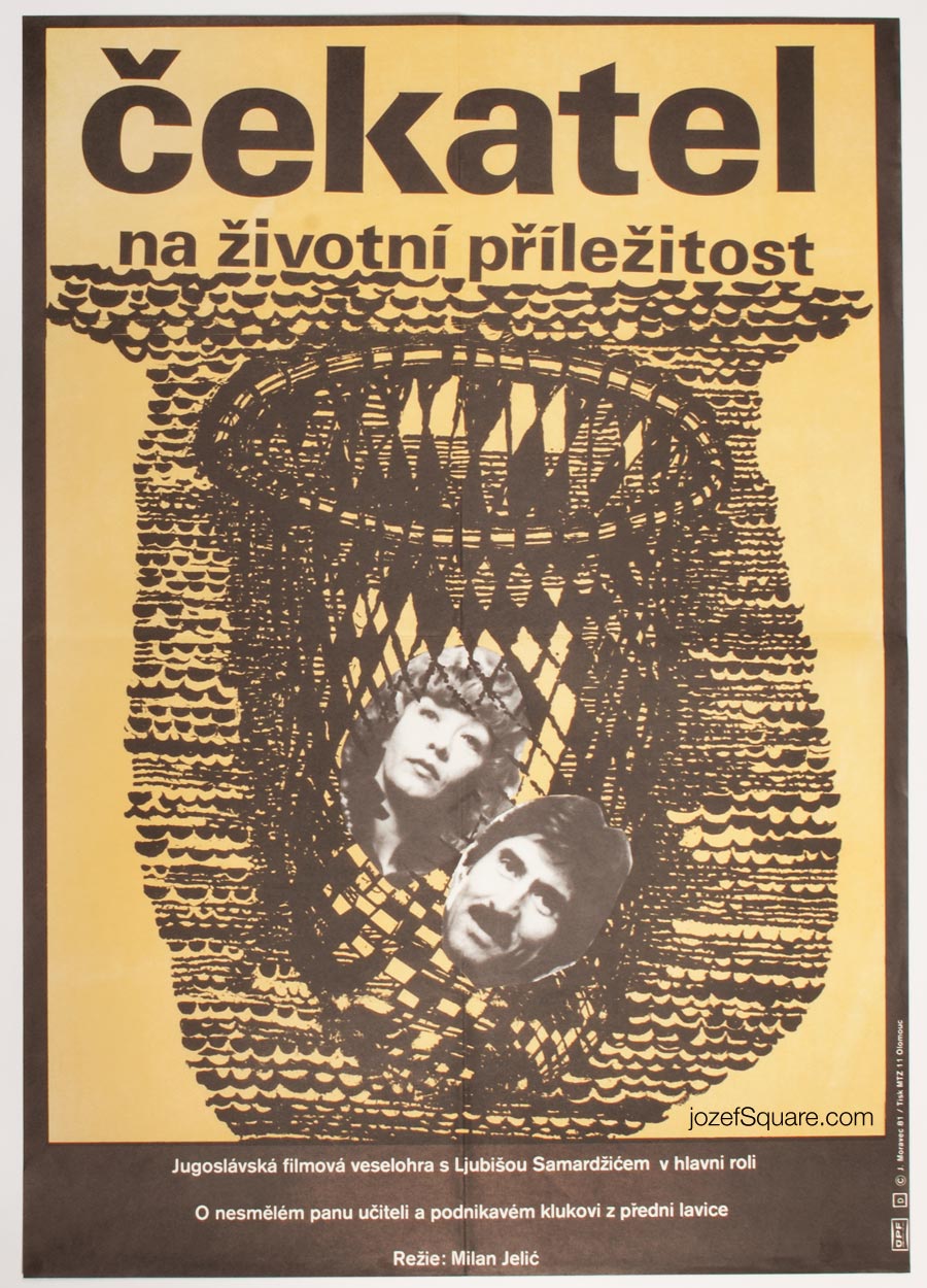 Movie Poster - Part-Time Divorce, Jan Moravec, 1981