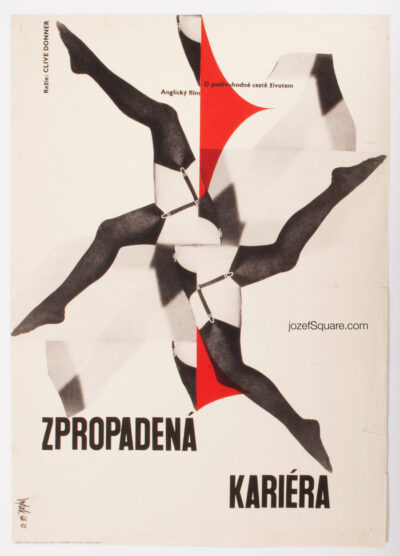 Movie Poster, Nothing But the Best, Ladislav Dydek, 60s Cinema Art
