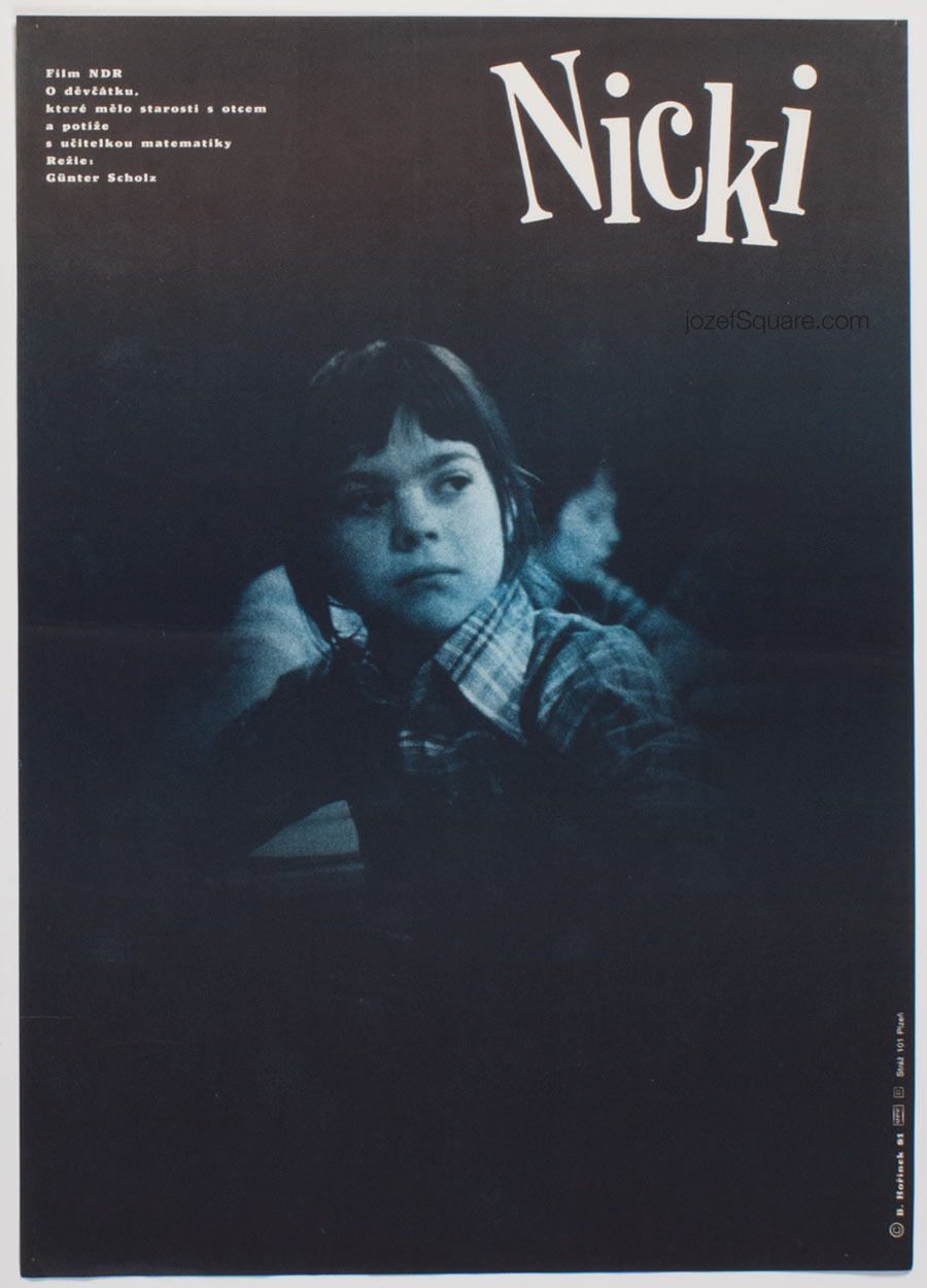 Movie Poster, Nicki, Borivoj Horinek, 80s Cinema Art