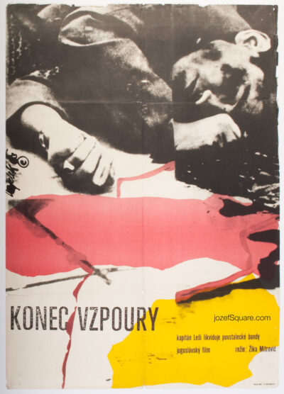 Movie Poster, Captain Lechi 2, Ladislav Dydek, 60s Cinema Art