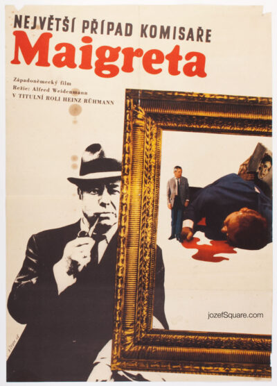 Movie Poster, Maigret and His Greatest Case, Bretislav Sebek