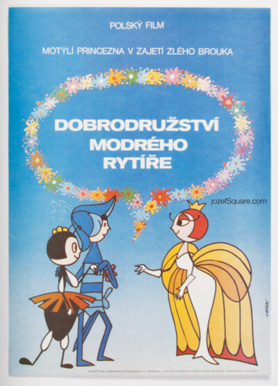 Movie Poster, Adventures of the Blue Knight, Alan Lesyk, 1983