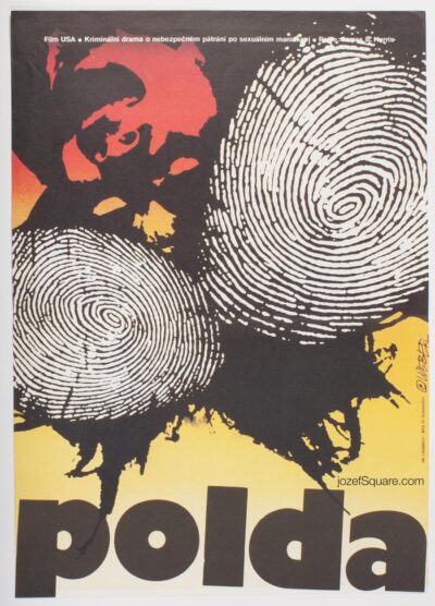 Movie Poster, Cop, Jan Weber, 80s Cinema Art